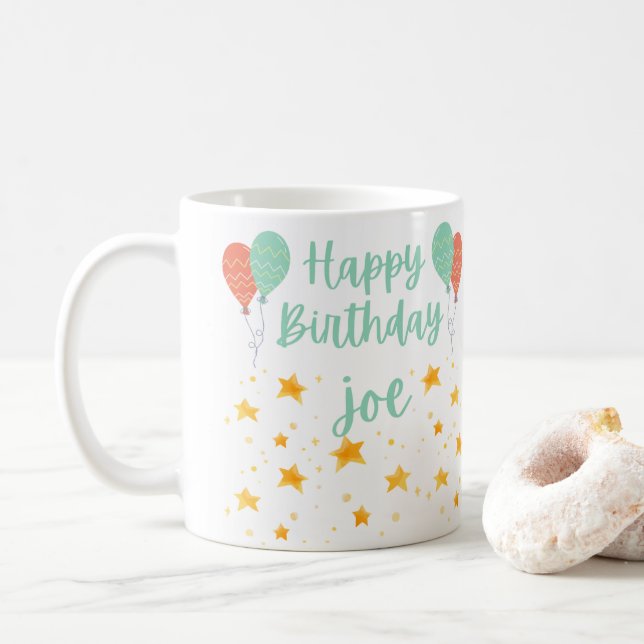Joyeux anniversaire de Mug Classic (Avec donut)