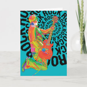 Joyeux anniversaire de Rockin ! Carte