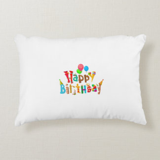 Joyeux anniversaire" Design coussin