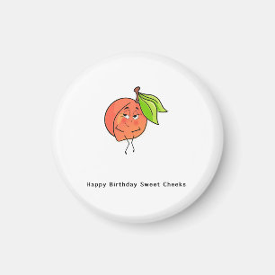 Joyeux Anniversaire Douces Joues, aimant d'anniver