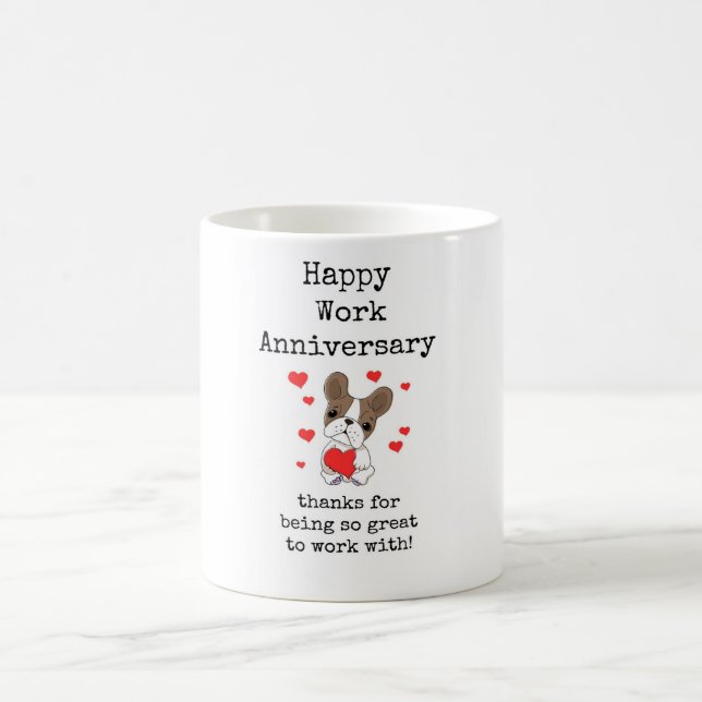 Joyeux Anniversaire Du Travail, Mignonne Mug De Ch (Centre)