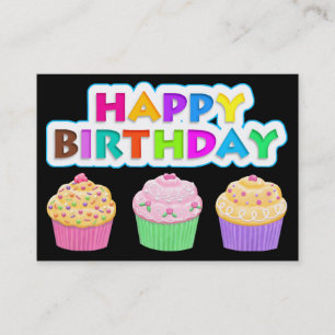 Joyeux anniversaire en Carte de visite ! SRF