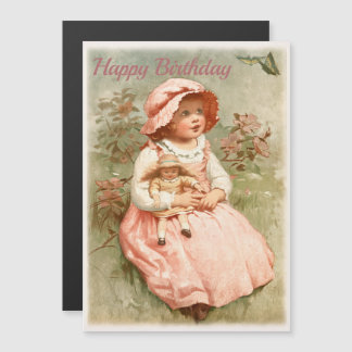 Joyeux anniversaire - Enfant Holding Doll Design V