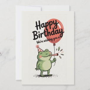 Joyeux Anniversaire Fête de la Grenouille