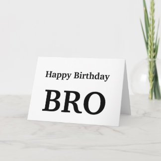 Joyeux Anniversaire Frère , Carte de Vœux Fraterne