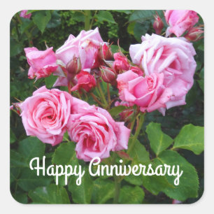 Joyeux anniversaire Gene Boerner Rose #3 Stickers