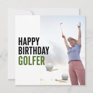 Joyeux Anniversaire Golfeur de Golf