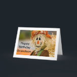 JOYEUX ANNIVERSAIRE ***GRANDSON*** CARTE<br><div class="desc">MERCI D'AVOIR ARRÊTÉ PRÈS D'UN DE MES HUIT MAGASINS ! ! !</div>