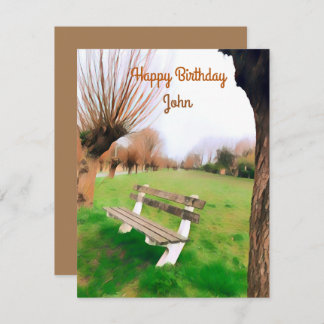 Joyeux Anniversaire Jardin de l'Aquarelle pour lui