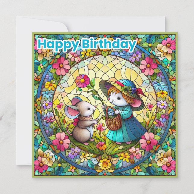 JOYEUX ANNIVERSAIRE ~ Joyeux anniversaire ~ Mice ~ (Devant)