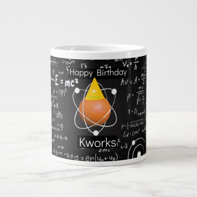 Joyeux Anniversaire Kworks Mug (Devant)