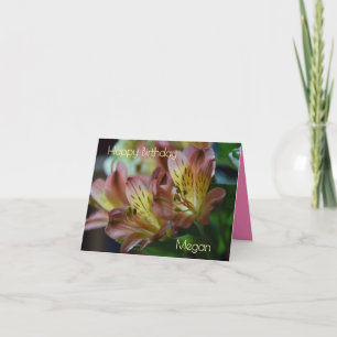 Joyeux Anniversaire Lys Personnalisable Carte Anni