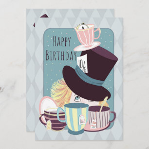 Joyeux anniversaire Mad Hatter Tea Party