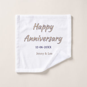 joyeux anniversaire marron gris nom date couple mo