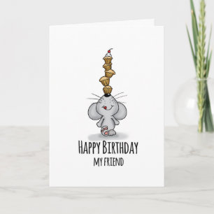 Joyeux anniversaire mon ami - Carte d'anniversaire