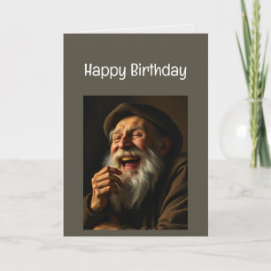 Joyeux anniversaire n'aime pas une carte de fantai
