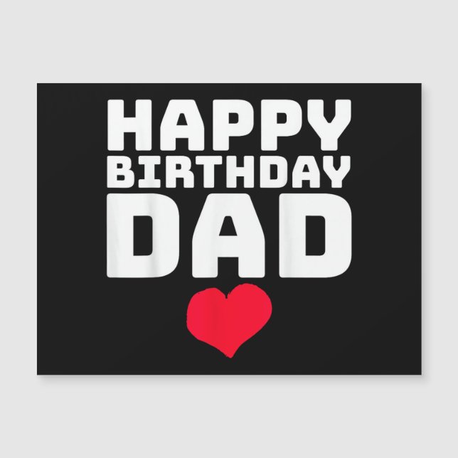 Joyeux Anniversaire Papa (Devant)