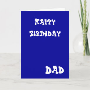 Joyeux anniversaire papa cartes de voeux
