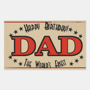 Joyeux anniversaire papa Étiquette