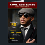 Joyeux Anniversaire Photo Magazine Couverture pers<br><div class="desc">Happy Birthday Photo Magazine Cover Custom Card est une carte amusante que vous pouvez recréer pour vous-même. Il ressemble à un design de magazine sur la couverture. Laissez ou remplacez la photo par la vôtre sur la couverture et remplacez les mots sur la couverture et à l'intérieur par la vôtre....</div>