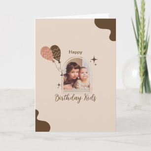Joyeux Anniversaire Photo personnalisée Carte Anni