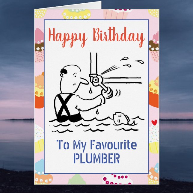 Joyeux Anniversaire Plombier (Créateur téléchargé)