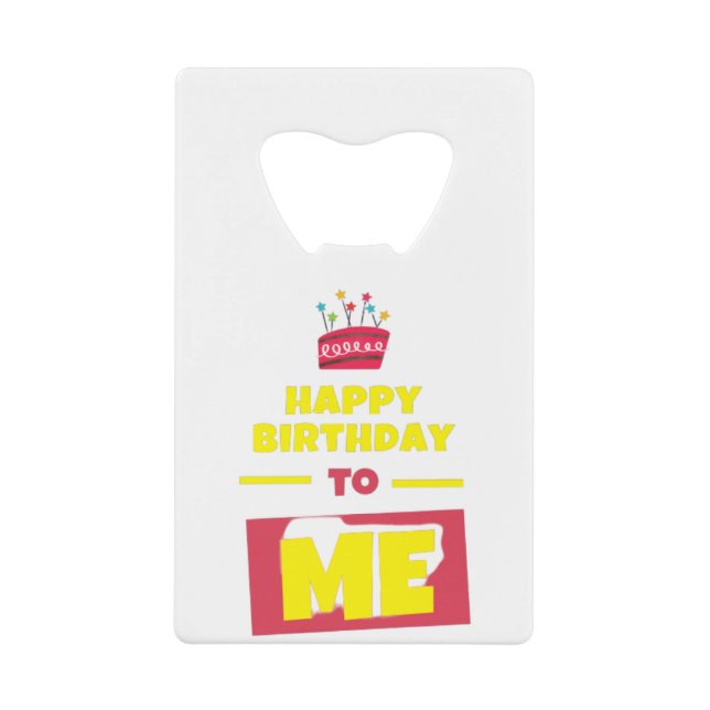 Joyeux anniversaire pour moi (Devant)
