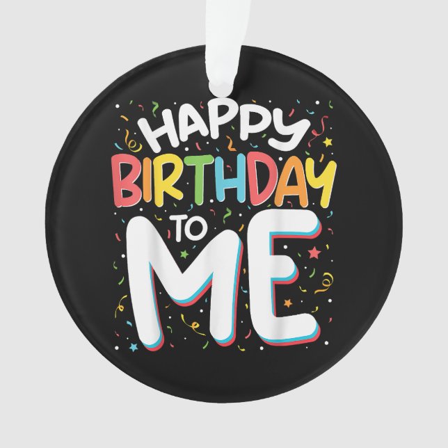 Joyeux Anniversaire Pour Moi Drôle Anniversaire Fê (devant)