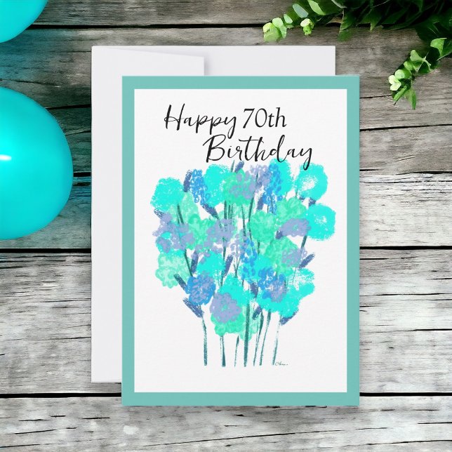 Joyeux anniversaire pour tout âge personnalisé (Customize this card to any age that you would like. )