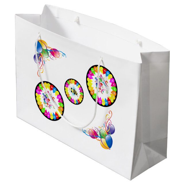 Joyeux Anniversaire Sac Cadeau Bumblebee (Dos Angle)