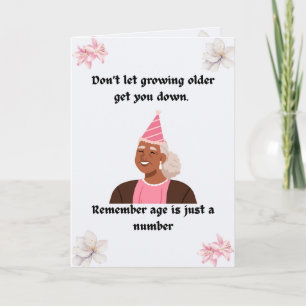 Joyeux Anniversaire Senior ! Carte