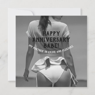 Joyeux Anniversaire Sexy Naughty personnalisable