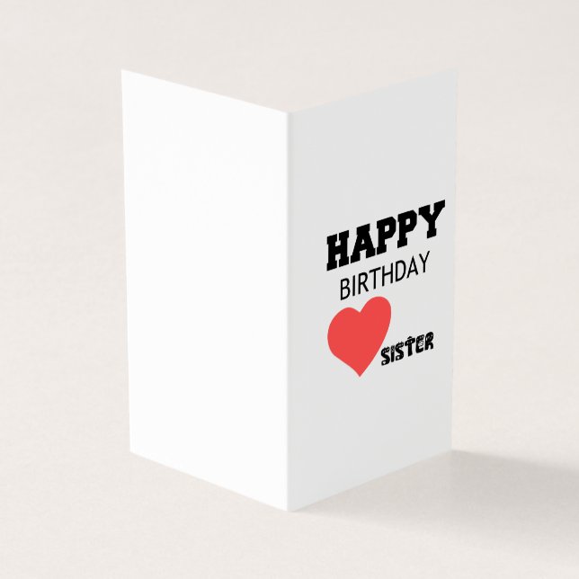 JOYEUX ANNIVERSAIRE SOEUR (Outside)