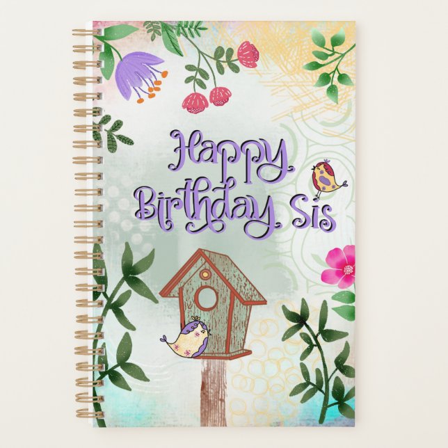 Joyeux Anniversaire Sœur (Devant)