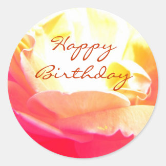 1000 Autocollants Joyeux Anniversaire – Étiquettes Rondes 2,5 Cm – Décoration Fête Enfant Famille Classe Cadeaux