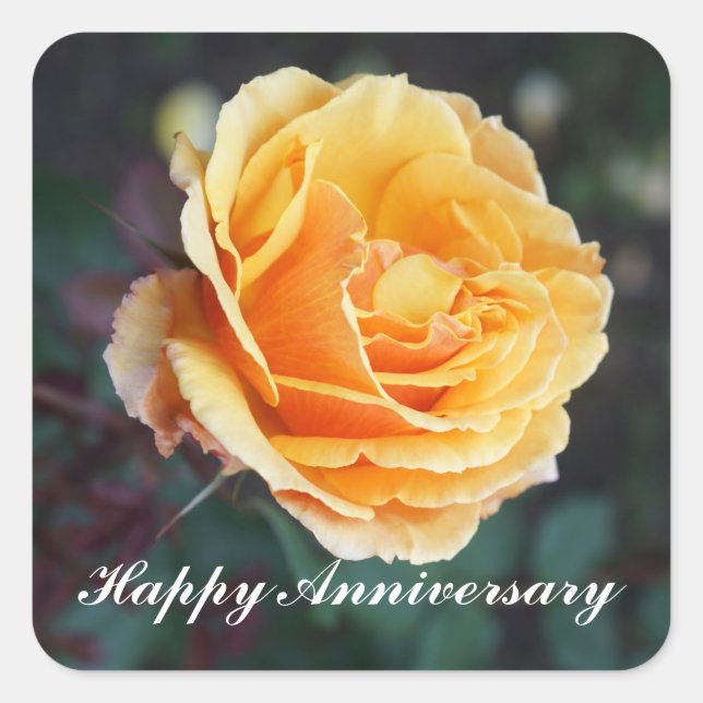 Joyeux Anniversaire sur Face Rose #3 Stickers (Devant)