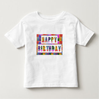 JOYEUX ANNIVERSAIRE : T-shirt fin du Jersey