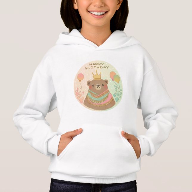 Joyeux anniversaire Teddy Bear Illustration (Devant)