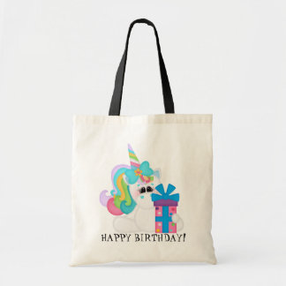 Joyeux anniversaire Unicorn enfants sac fourre-tou