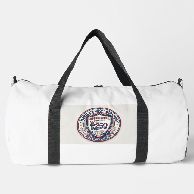 Joyeux anniversaire USA sac de sport (Recto)