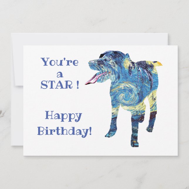 Joyeux anniversaire, Van Gogh, (Devant)