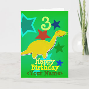 Cartes Dinosaure D Anniversaire Zazzle Fr