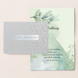 Joyeux anniversaire. Vraie carte de luxe