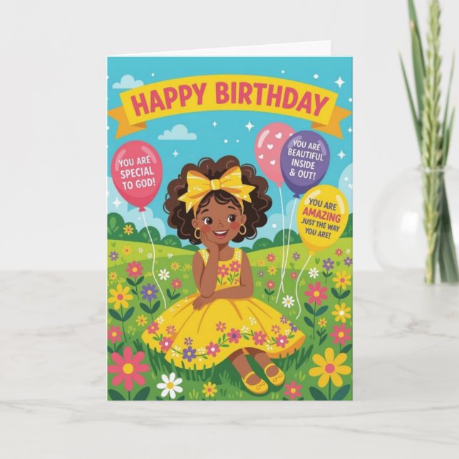 Joyeux Anniversaire Wildflower ! Carte d'anniversa (Devant)