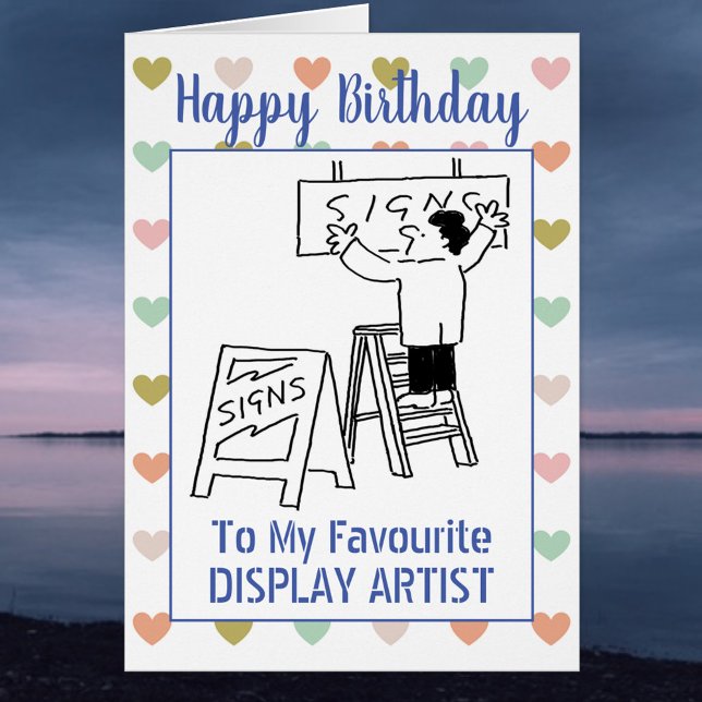 Joyeux artiste d'exposition d'anniversaire (Créateur téléchargé)