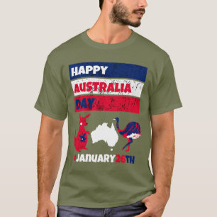 Joyeux Australia Day 26 janvier T-shirt