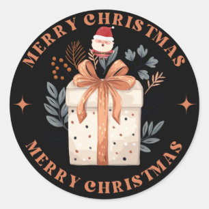 Joyeux autocollant de Noël
