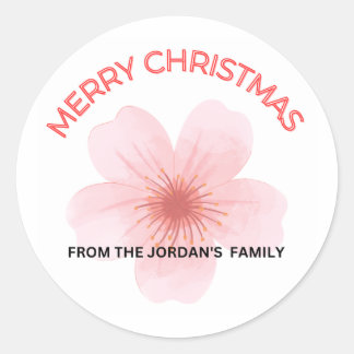 Joyeux autocollants de la famille Jordan Noël