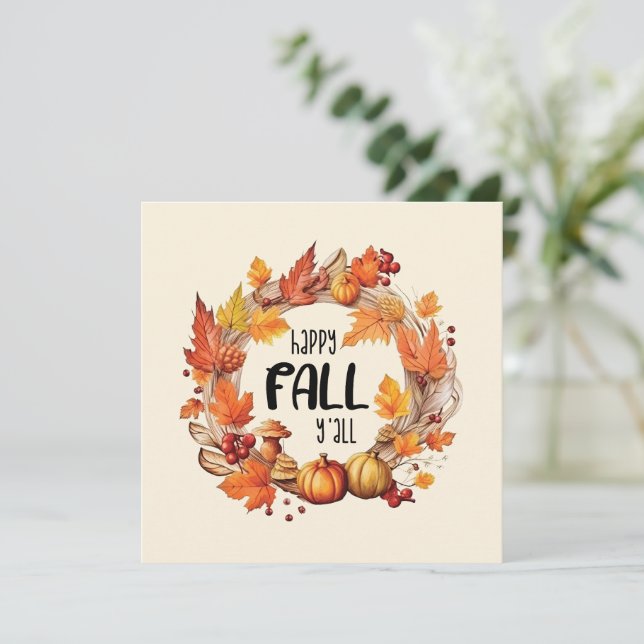 Joyeux automne Y'all (Debout devant)