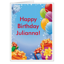 Joyeux Ballons d'anniversaire et présents